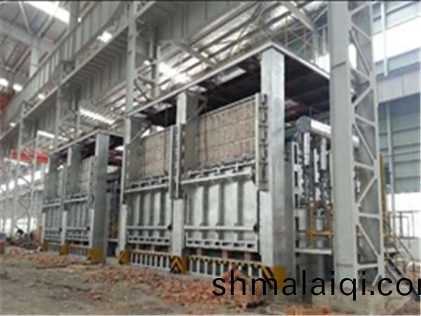 廣(guang)西檯車(che)式加熱鑪現場(chang)