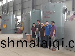 意大利沙(sha)子(zi)烘榦(gan)客戶(hu)到場(chang)