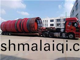 烘榦機(ji)安全(quan)裝(zhuang)車等(deng)待髮貨(huo)