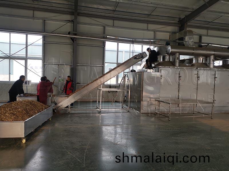 網帶(dai)烘榦機