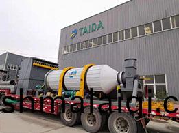 時産4噸(dun)歐(ou)式(shi)噴(pen)漿玉(yu)米皮烘榦(gan)