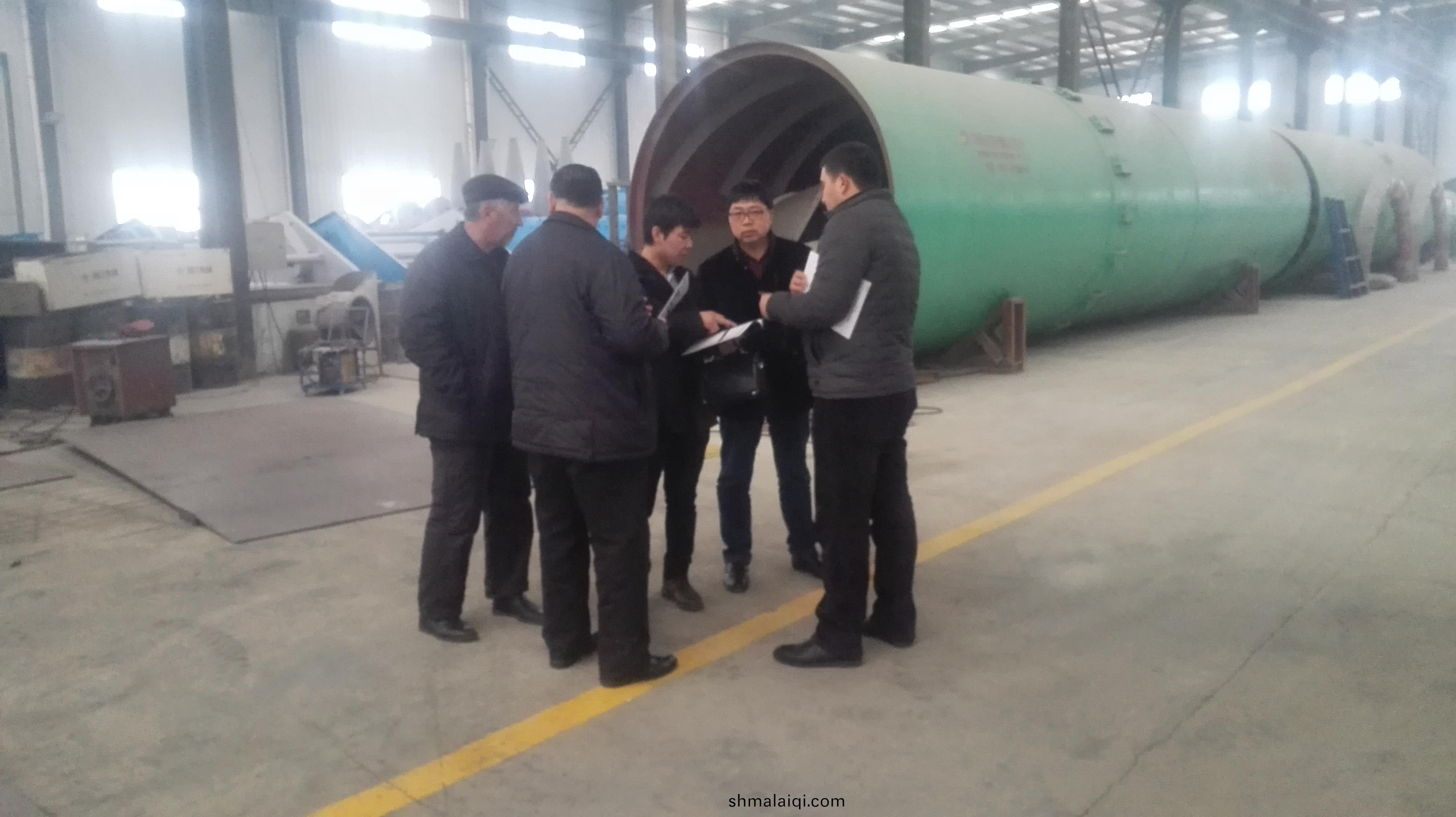 伊朗(lang)客戶到(dao)訪鄭州(zhou)泰達(da)