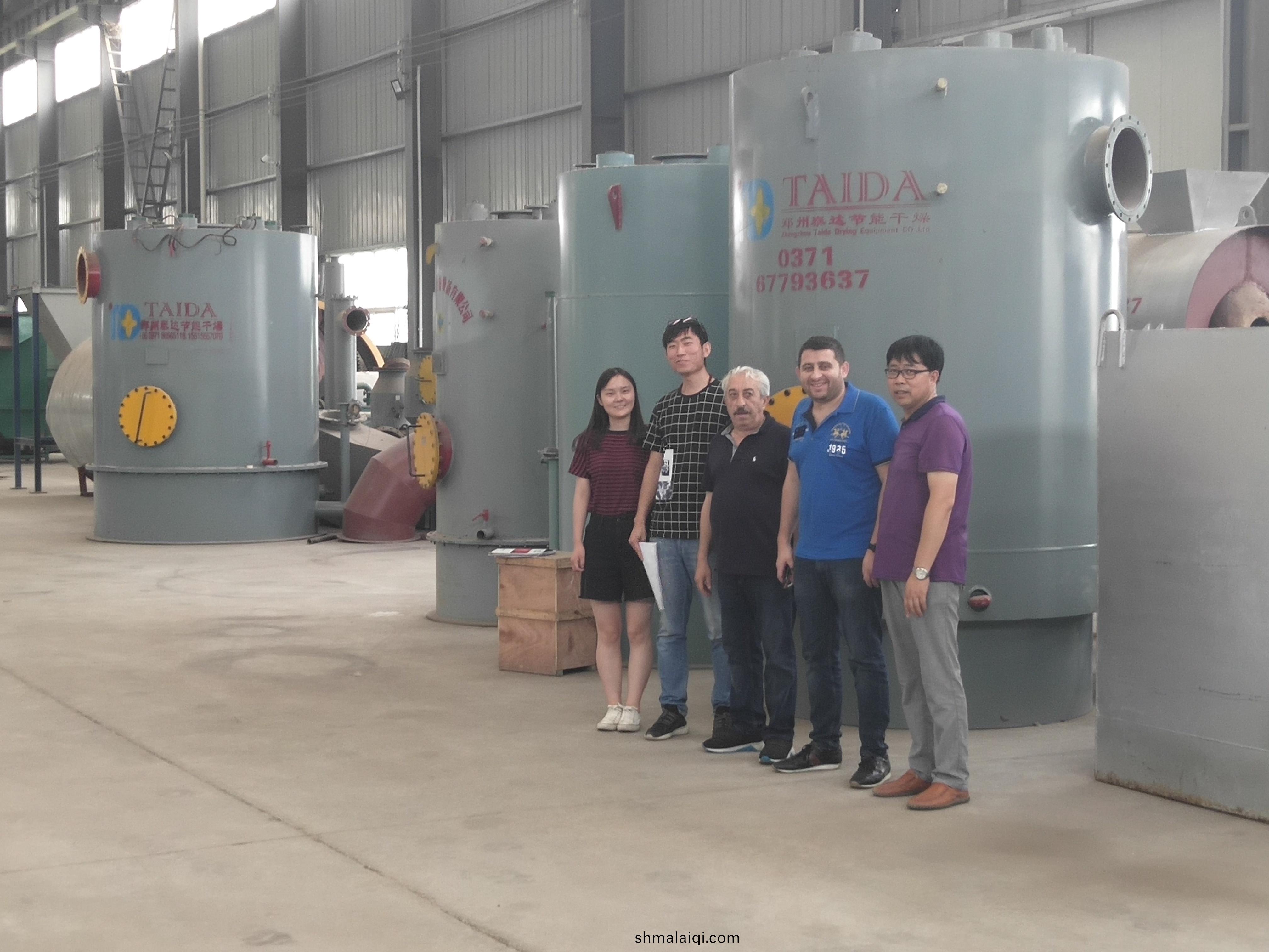 客戶到(dao)訪鄭州(zhou)泰(tai)達(da)