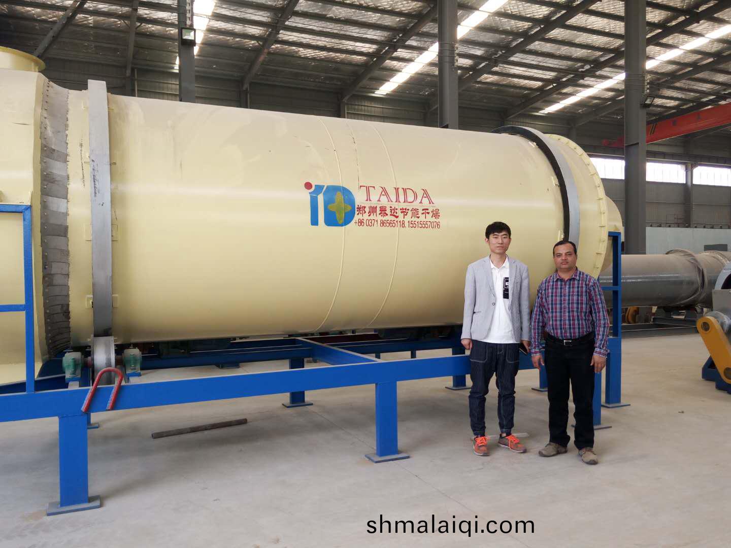 也門客戶(hu)到(dao)訪(fang)鄭(zheng)州泰(tai)達(da)