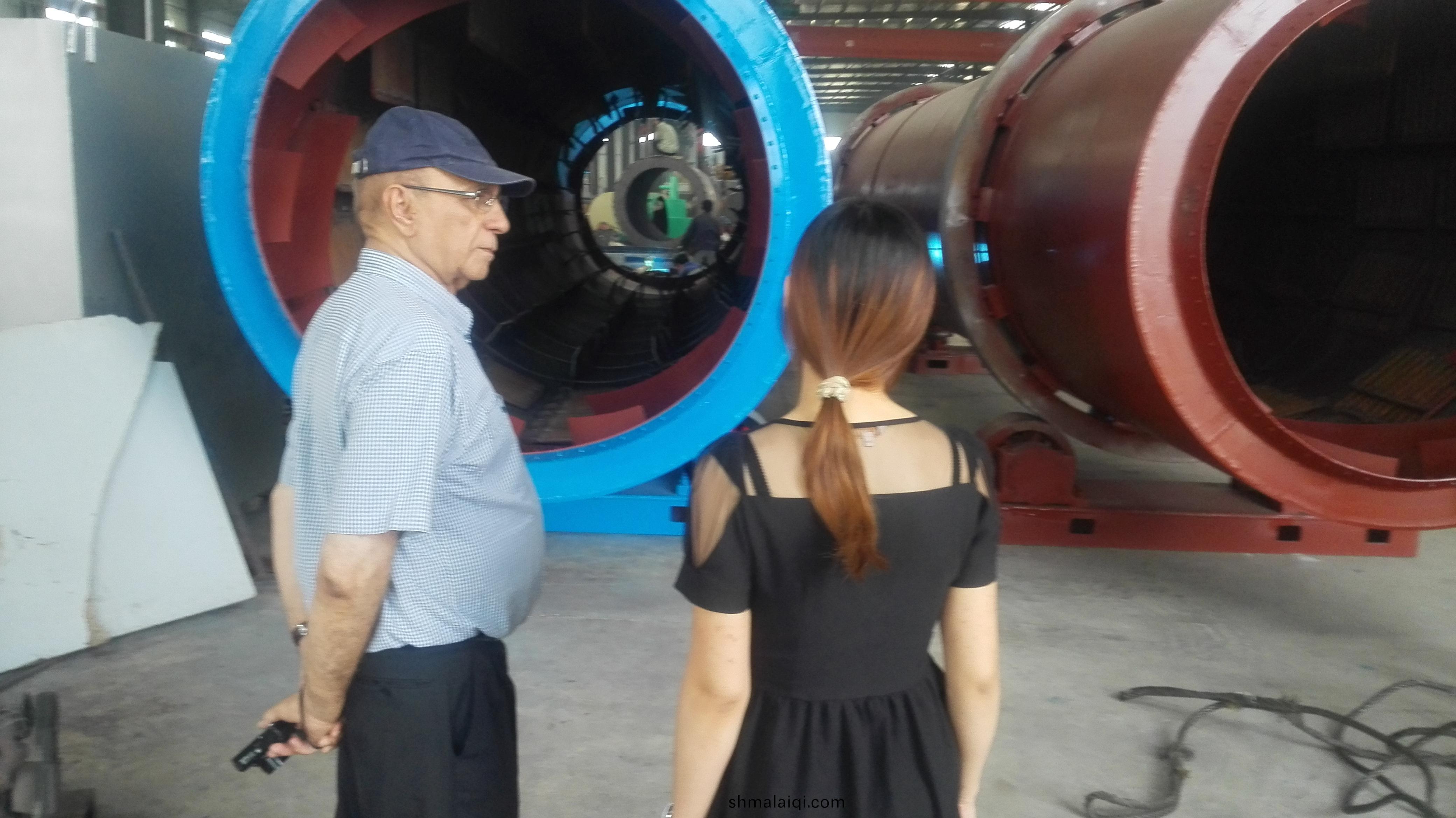 哥倫比亞客(ke)戶到(dao)廠蓡(shen)觀