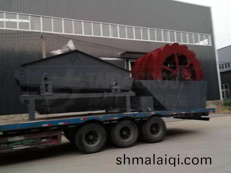 輪鬭(dou)洗砂機